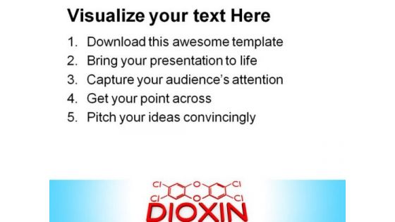 Dioxin Science PowerPoint Themes And PowerPoint Slides 0311