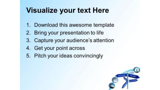 Directional Concept Signpost Business PowerPoint Templates And PowerPoint Themes 0512