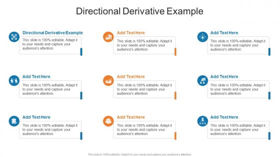 Directional Derivative Example In Powerpoint And Google Slides Cpb
