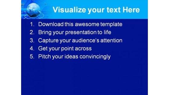 Directions And New Horizons Global PowerPoint Templates And PowerPoint Backgrounds 0511