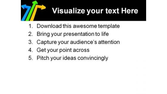 Directions Symbol PowerPoint Template 0810
