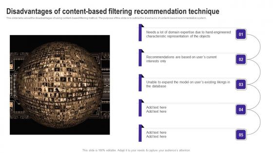 Disadvantages Of Content Based Filtering Use Cases Of Filtering Methods Infographics Pdf Disadvantages Of Content Based Filtering Use Cases Of Filtering Methods Infographics Pdf