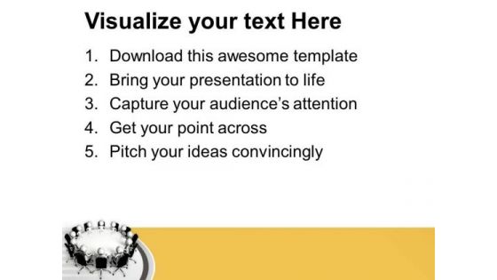Discuss Business Issues And Resolve It PowerPoint Templates Ppt Backgrounds For Slides 0713