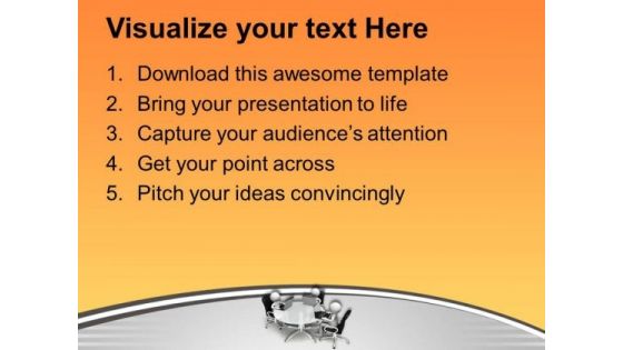 Discuss Business Problem With Partners PowerPoint Templates Ppt Backgrounds For Slides 0513