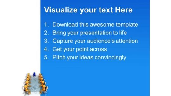 Discuss Business Related Matters With Team PowerPoint Templates Ppt Backgrounds For Slides 0613