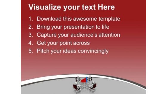 Discuss Business Result With Team Mate PowerPoint Templates Ppt Backgrounds For Slides 0613