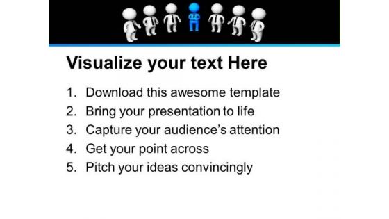 Discuss The Business Matter With Clients PowerPoint Templates Ppt Backgrounds For Slides 0613