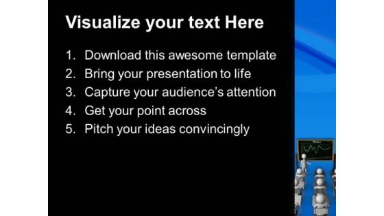 Discuss The Results With Team PowerPoint Templates Ppt Backgrounds For Slides 0613