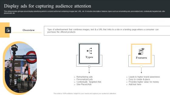 Display Ads For Capturing Audience Comprehensive Guide For Paid Media Marketing Strategies Professional Pdf