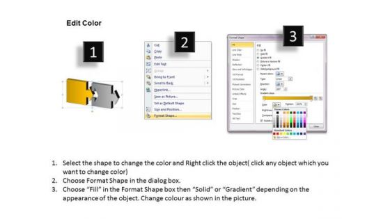 Display Linear Process Flows 2 Stages Sample Business Continuity Plan PowerPoint Templates
