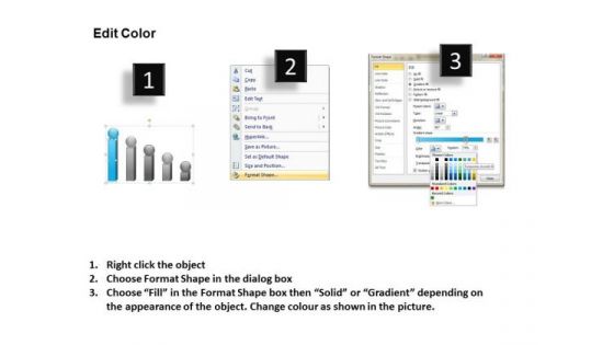 Display Of 5 Stages Stacked Process Diagram Ppt Business Continuity Plan PowerPoint Slides