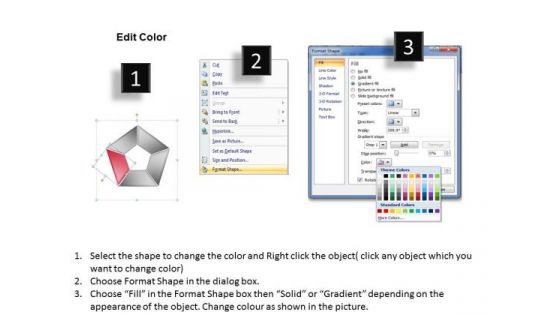 Distributions In Business Chart 5 Stages Plan PowerPoint Templates