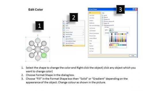 Diverging And Converging Process 8 Stages Target Chart PowerPoint Slides