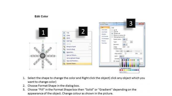 Diverging Arrows Organizational Workflow Model Network Software PowerPoint Slides