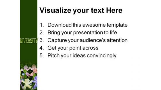 Diverse Community Communication PowerPoint Templates And PowerPoint Backgrounds 0411
