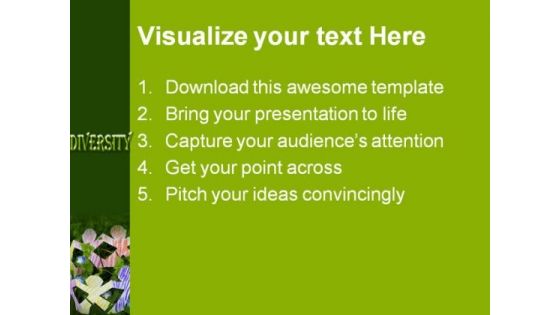 Diverse Community Communication PowerPoint Themes And PowerPoint Slides 0411
