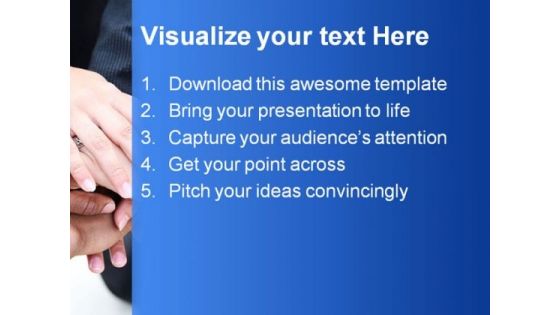 Diverse Group Teamwork Business PowerPoint Templates And PowerPoint Backgrounds 0611
