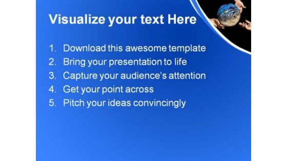 Divine Offert Globe PowerPoint Themes And PowerPoint Slides 0611