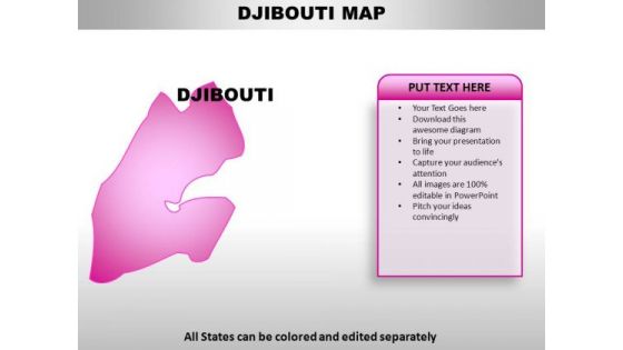 Djibouti PowerPoint Maps