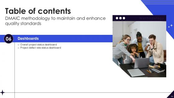 DMAIC Methodology To Maintain And Enhance Quality Standards Ppt Example