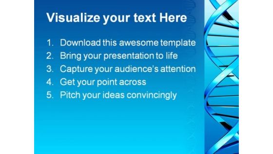 Dna01 Medical PowerPoint Template 1110