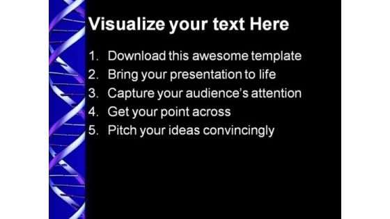 Dna Background Science PowerPoint Themes And PowerPoint Slides 0211