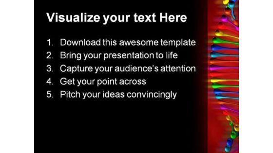 Dna Cells01 Medical PowerPoint Template 1110