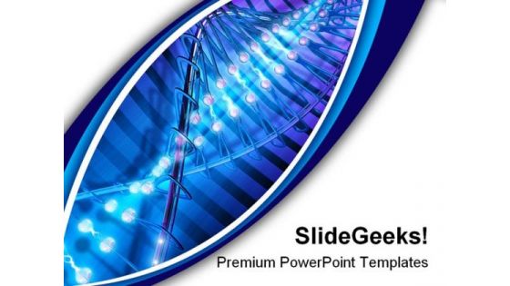 Dna High Technology PowerPoint Templates And PowerPoint Backgrounds 0211