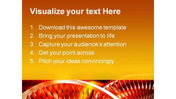 Dna Medical PowerPoint Template 1110