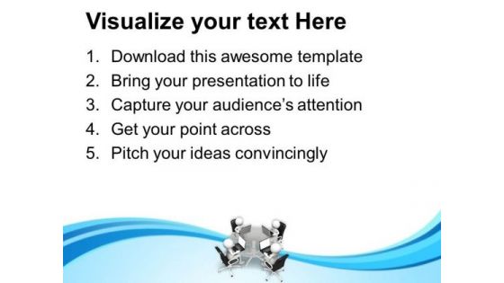 Do Business Meeting For Success PowerPoint Templates Ppt Backgrounds For Slides 0413