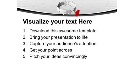 Do Not Become The Weakest Link In Team PowerPoint Templates Ppt Backgrounds For Slides 0513