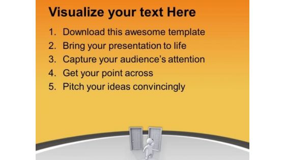 Do Not Confuse In Taking Decision PowerPoint Templates Ppt Backgrounds For Slides 0513