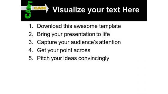 Do Not Fix Your Future With Negative Approch PowerPoint Templates Ppt Backgrounds For Slides 0613