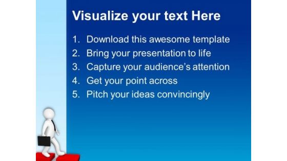 Do Not Follow The Difficult Path PowerPoint Templates Ppt Backgrounds For Slides 0713