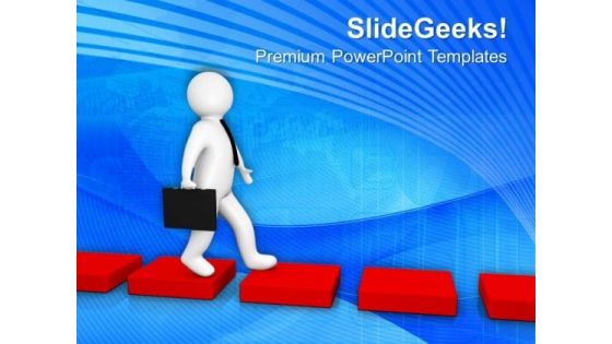 Do Not Follow The Difficult Path PowerPoint Templates Ppt Backgrounds For Slides 0713