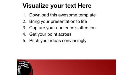 Do Not Get Confused Choose Right Path PowerPoint Templates Ppt Backgrounds For Slides 0613