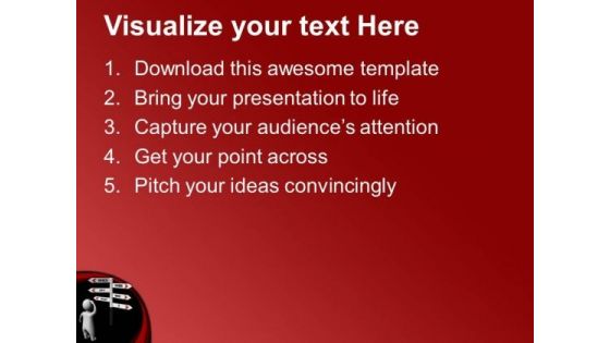 Do Not Get Confused Choose Right Path PowerPoint Templates Ppt Backgrounds For Slides 0613