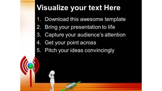 Do Not Get Confused With Wi Fi PowerPoint Templates Ppt Backgrounds For Slides 0813