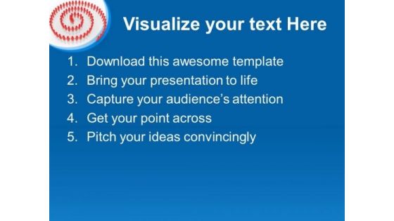Do Not Get Stuck In Circle PowerPoint Templates Ppt Backgrounds For Slides 0513