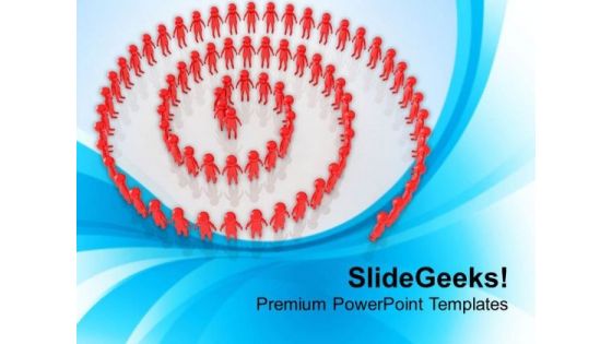 Do Not Get Stuck In Circle PowerPoint Templates Ppt Backgrounds For Slides 0513