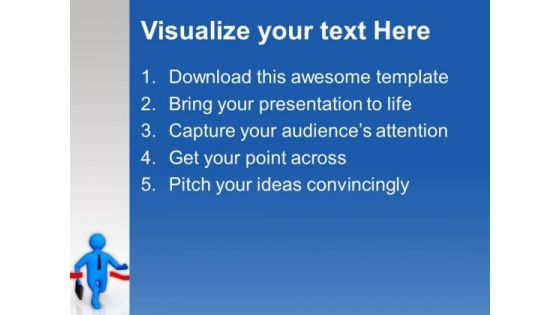 Do Not Stop Before Finish Line PowerPoint Templates Ppt Backgrounds For Slides 0613