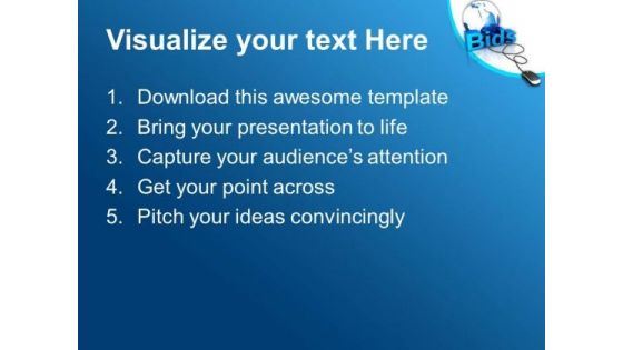 Do Online Bidding For Business PowerPoint Templates Ppt Backgrounds For Slides 0513