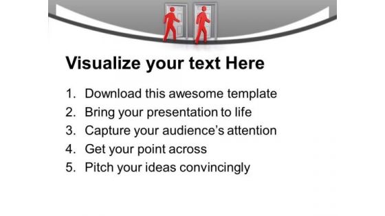Do Run From The Situation PowerPoint Templates Ppt Backgrounds For Slides 0613