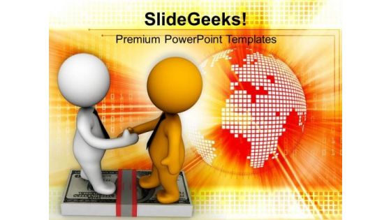 Do Some Financial Deals For Business PowerPoint Templates Ppt Backgrounds For Slides 0613