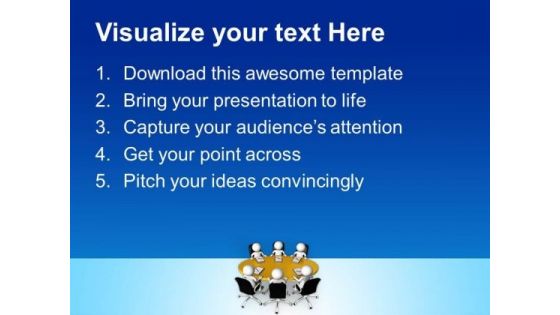 Do The Business Meeting With Clients PowerPoint Templates Ppt Backgrounds For Slides 0713