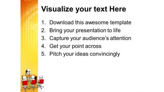 Do The Conference For Business PowerPoint Templates Ppt Backgrounds For Slides 0713