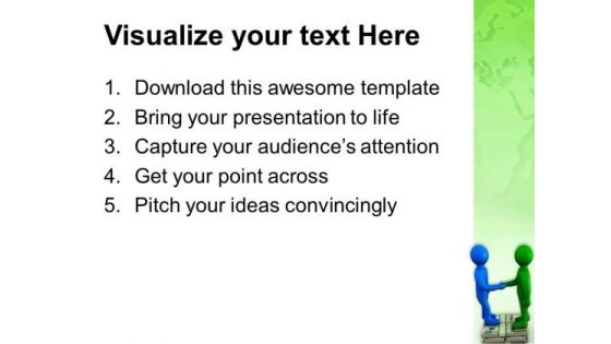 Do The Handshake For Better Deal PowerPoint Templates Ppt Backgrounds For Slides 0413