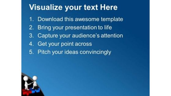 Do The Handshake For Business Success PowerPoint Templates Ppt Backgrounds For Slides 0613
