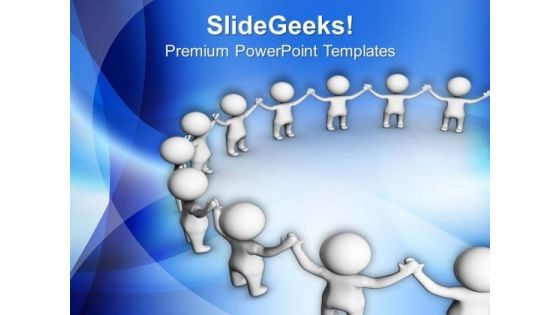 Do The Joint Efforts For Success PowerPoint Templates Ppt Backgrounds For Slides 0513