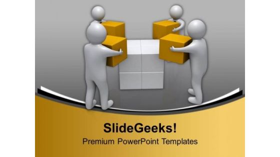 Do The Team Efforts For Success PowerPoint Templates Ppt Backgrounds For Slides 0513